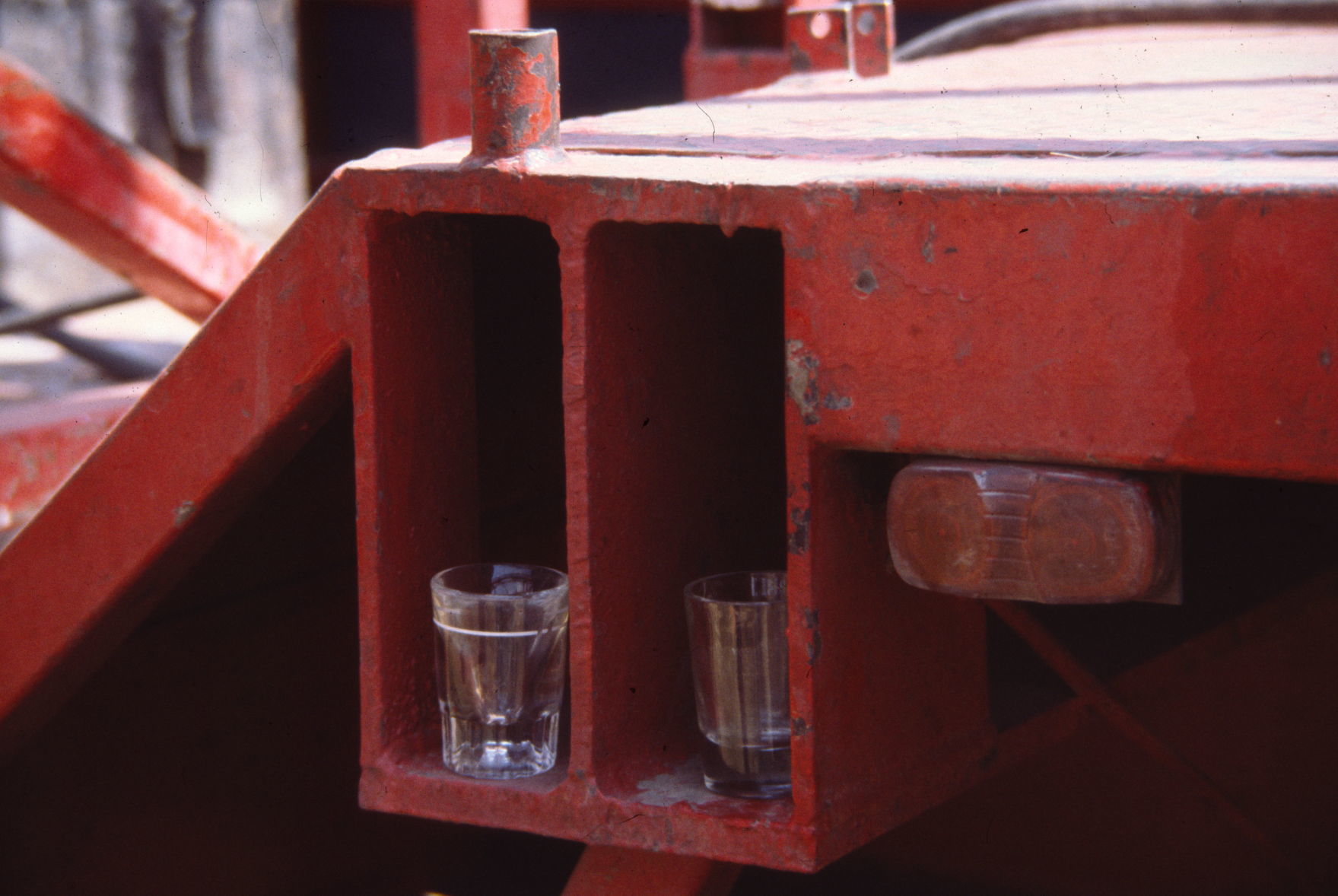 Shot glasses on ride
